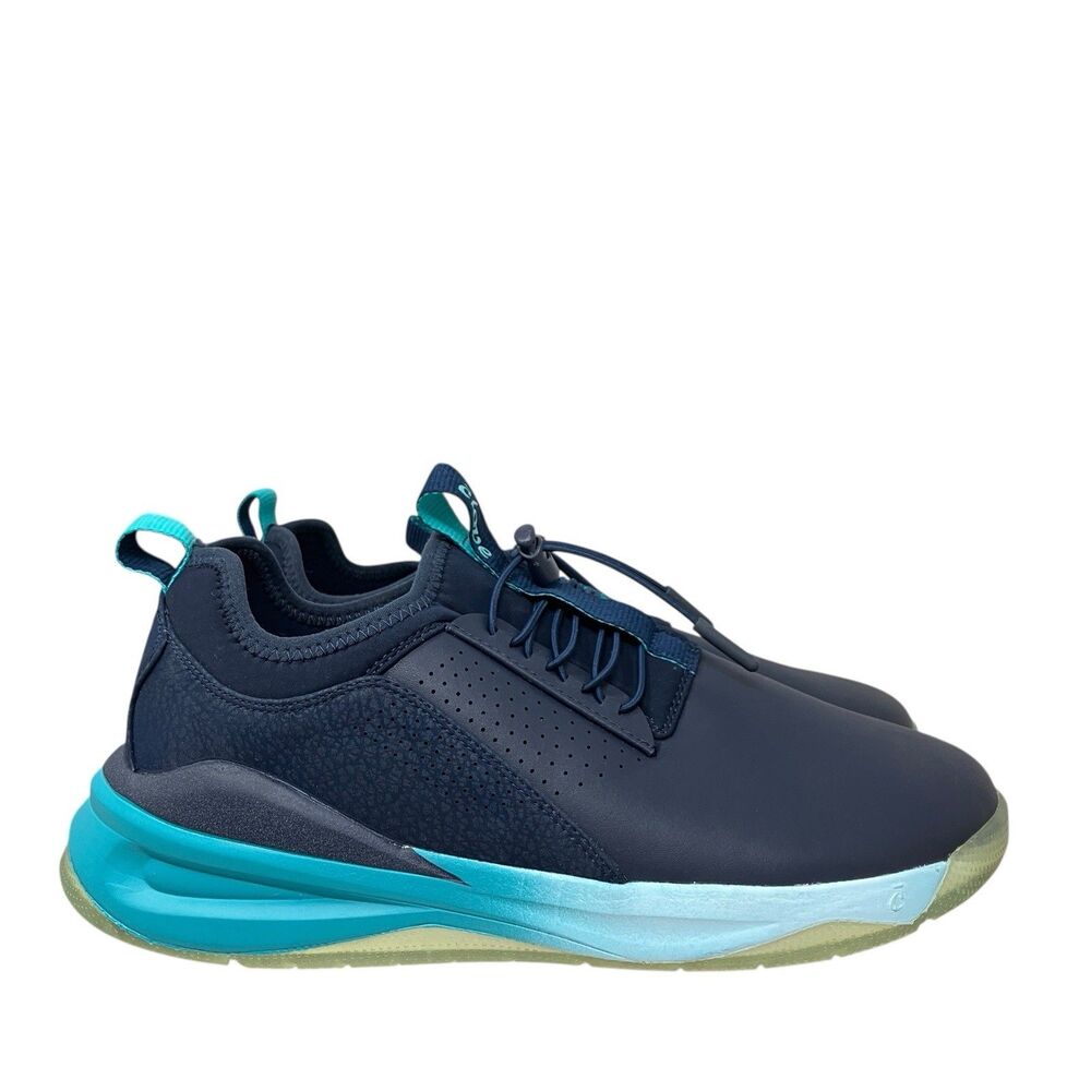 Clove Nursing Shoes Mens 7.5‎ Aqua Blue Mismatched Comfort Work Slip Resistant